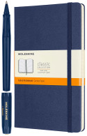 Moleskine X Kaweco Ballpoint Pen and Notebook Set - Blue